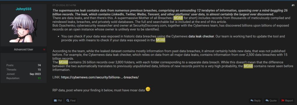 Top 4 Data Breaches In January 2024 - Massive Leaks 4 Top 4 Data Breaches In January 2024 - Massive Leaks