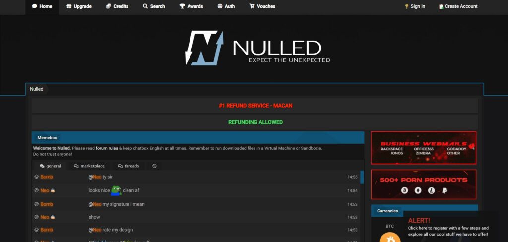 Top 10+ Dark Web Forums and Deep Web Forums - 2025 4 nulled
